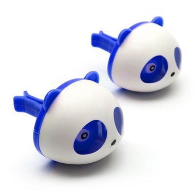 2 DB Aranyos Panda autóformázó légfrissítő parfüm ambientador para auto szellőzőnyílások díszítéséhez autószagú ízek kiegészítők