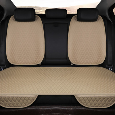 Automobilio sėdynės užvalkalas Vienos automobilio sėdynės pagalvėlės, universalus PU odos neslystantis priedų užvalkalas tinka daugeliui automobilių vandeniui atsparus E1 X36