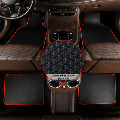 Skirtas Mini Visiems Modelis ONE R52 COOPER R56 Paceman Clubman Countryman Automobilių grindų kilimėliai Odinės Salono dalys Kilimėliai Automobilių Priedai