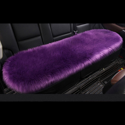 Κάλυμμα καθίσματος αυτοκινήτου από ψεύτικη γούνα Προστατευτικό μαξιλάρι αυτοκινήτου Forros Para Asientos Autos Λούτρινο Χειμερινό Ζεστό Χαλάκι Καθισμάτων για Audi Peugeot