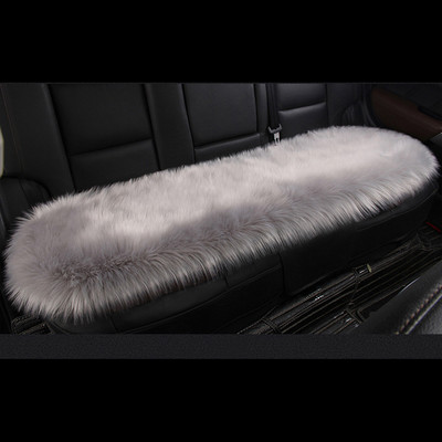 Κάλυμμα καθίσματος αυτοκινήτου από ψεύτικη γούνα Προστατευτικό μαξιλάρι αυτοκινήτου Forros Para Asientos Autos Λούτρινο Χειμερινό Ζεστό Χαλάκι Καθισμάτων για Audi Peugeot