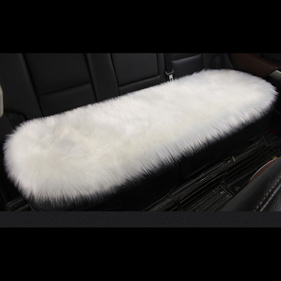 Κάλυμμα καθίσματος αυτοκινήτου από ψεύτικη γούνα Προστατευτικό μαξιλάρι αυτοκινήτου Forros Para Asientos Autos Λούτρινο Χειμερινό Ζεστό Χαλάκι Καθισμάτων για Audi Peugeot