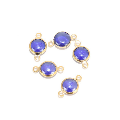 10 komada zlatnih keramičkih perli od nehrđajućeg čelika od porculana, šarenih perli, privjesaka za izradu nakita, različitih boja