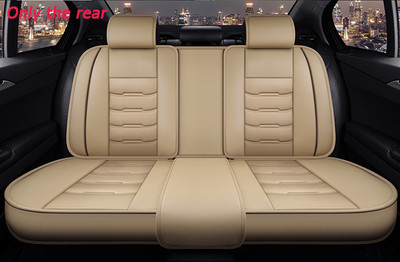 HLFNTF Huse scaun auto din piele Pernă universală completă pentru scaun auto 1 buc compatibil Airbag Se potrivește cu majoritatea mașinilor