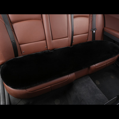 Autósülés huzat Gyapjú szőrme köpenyek Auto Protector ülésvédelemhez Plüss anyag Meleg téli ruha párna belső kiegészítők