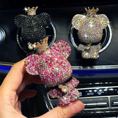 Sparkling Violent Bear Autós Parfüm Clip Autó Belső Dekoráció Légkondicionáló Tyure Aroma Autó Outlet Légfrissítő