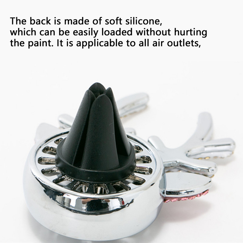 Slatki otvor za zrak u automobilu Aromaterapija s mirisnim tabletama Osvježivači za automobile Ukrasi Trajni mirisi Zalihe za vozila