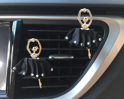 1 kom. Slatki dijamanti Baletne djevojke iz crtića Klip za otvor za ventilaciju Utičnice za osvježivač zraka u automobilu Parfem Lijepi ukrasi Parfem za automobil