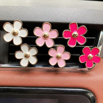 Delicate 6Pcs Innovative Air Vent Clip Car Perfume Good Smell Car Aromatherapy Clip Deodorants for Auto