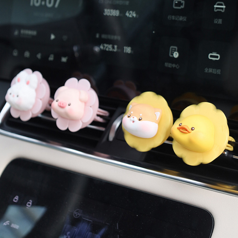 Osvježivač zraka za automobil Vrt za automobil Ukrasi za automobil Ukras za vjetrenjaču Slatki crtani automobil Mirisi za unutrašnjost automobila