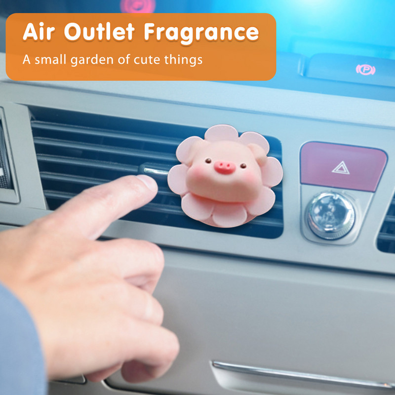Osvježivač zraka za automobil Vrt za automobil Ukrasi za automobil Ukras za vjetrenjaču Slatki crtani automobil Mirisi za unutrašnjost automobila