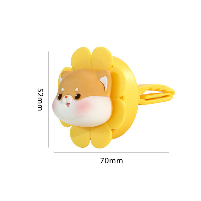 Osvježivač zraka za automobil Vrt za automobil Ukrasi za automobil Ukras za vjetrenjaču Slatki crtani automobil Mirisi za unutrašnjost automobila