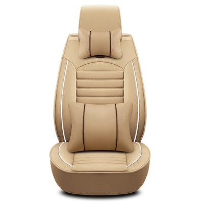 Novi komplet kožnih presvlaka za sjedalo za Volkswagen Vw Passat B5 Polo Golf Tiguan Jetta Touran Four Seasons Jastuk za presvlake za autosjedalice
