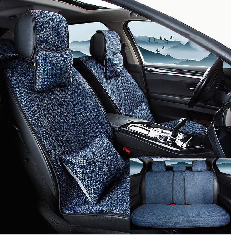 5-9 kompleta navlaka za autosjedalice univerzalne navlake za automobile Četiri godišnja doba navlake za jastuk auto dodaci interijer
