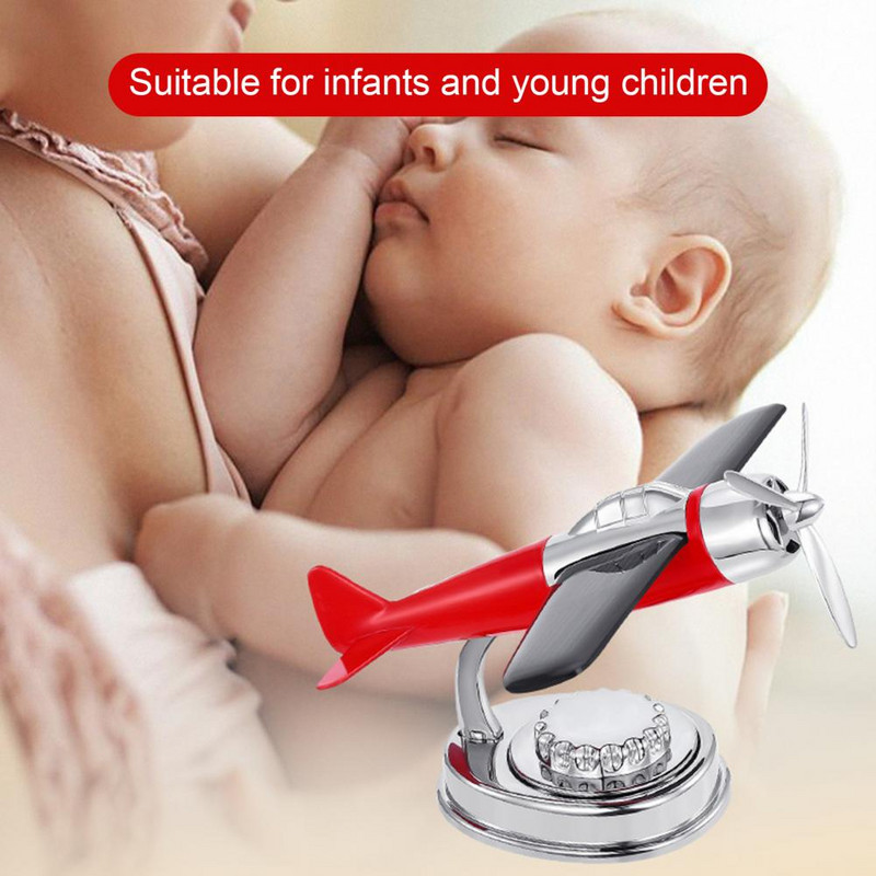 Osvježivač zraka za automobil Ukrasni auto na solarni pogon Aromaterapijski raspršivač mirisa Zrakoplov ukras Poklon za vozilo