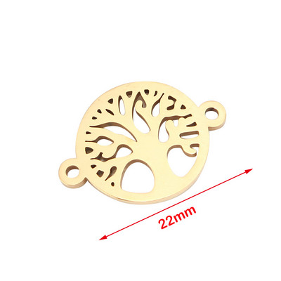 5db Infinity Connector Charms rozsdamentes acél arany 8 medál varrat karkötő ékszerkészítés