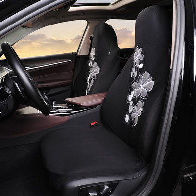 Otisnute prednje 2kom visoke stražnje navlake za sjedala Univerzalna zaštita za autosjedalicu za Peugeot 107 za Citroën C1 za Toyotu za Mazdu