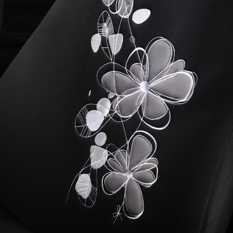 Otisnute prednje 2kom visoke stražnje navlake za sjedala Univerzalna zaštita za autosjedalicu za Peugeot 107 za Citroën C1 za Toyotu za Mazdu