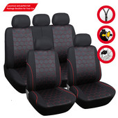 Καλύμματα καθισμάτων Jacquard Fabric For Mazdu 6 GJ Ford Mondeo For 2011 Honda For VAZ 2110