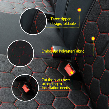 Καλύμματα καθισμάτων Jacquard Fabric For Mazdu 6 GJ Ford Mondeo For 2011 Honda For VAZ 2110