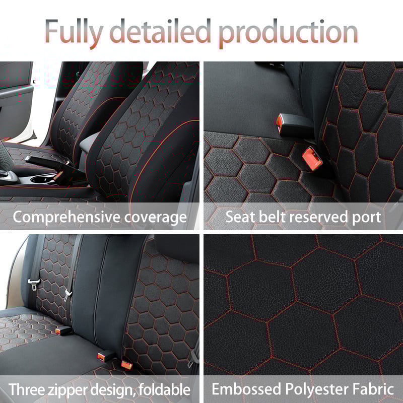 Καλύμματα καθισμάτων Jacquard Fabric For Mazdu 6 GJ Ford Mondeo For 2011 Honda For VAZ 2110