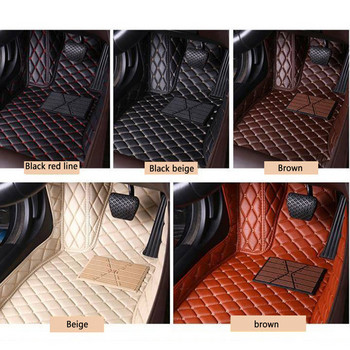 Автомобилни подложки за Toyota Camry 2011 2010 2009 2008 2007 2006 Автомобилни интериорни аксесоари Кожени килими Водоустойчиви персонализирани