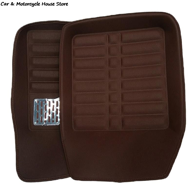 5 tk Auto põrandamatid Vaibad Vaibad Duster Premiumi täiskomplekt Vaibad Põrandamatid Nahast autotarvikud