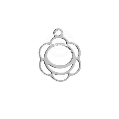 10 komada nehrđajućeg čelika izdubljeni trokut cvijet zvijezda šarm privjesci 15 mm zlatni DIY obrtnički šarm nalazi za izradu nakita