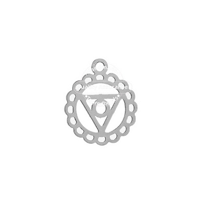 10 komada nehrđajućeg čelika izdubljeni trokut cvijet zvijezda šarm privjesci 15 mm zlatni DIY obrtnički šarm nalazi za izradu nakita