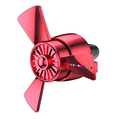 Osvježivači zraka za automobil s propelerom s LED svjetlom, difuzor za automobil, stezaljka za ventilacijski otvor, osvježivači zraka za automobil, pročišćivač zraka, eliminator dima, eliminator mirisa, poklon sv.