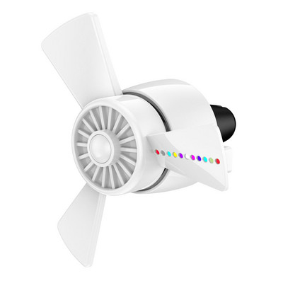 Osvježivači zraka za automobil s propelerom s LED svjetlom, difuzor za automobil, stezaljka za ventilacijski otvor, osvježivači zraka za automobil, pročišćivač zraka, eliminator dima, eliminator mirisa, poklon sv.