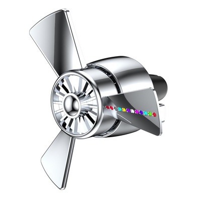 Osvježivači zraka za automobil s propelerom s LED svjetlom, difuzor za automobil, stezaljka za ventilacijski otvor, osvježivači zraka za automobil, pročišćivač zraka, eliminator dima, eliminator mirisa, poklon sv.