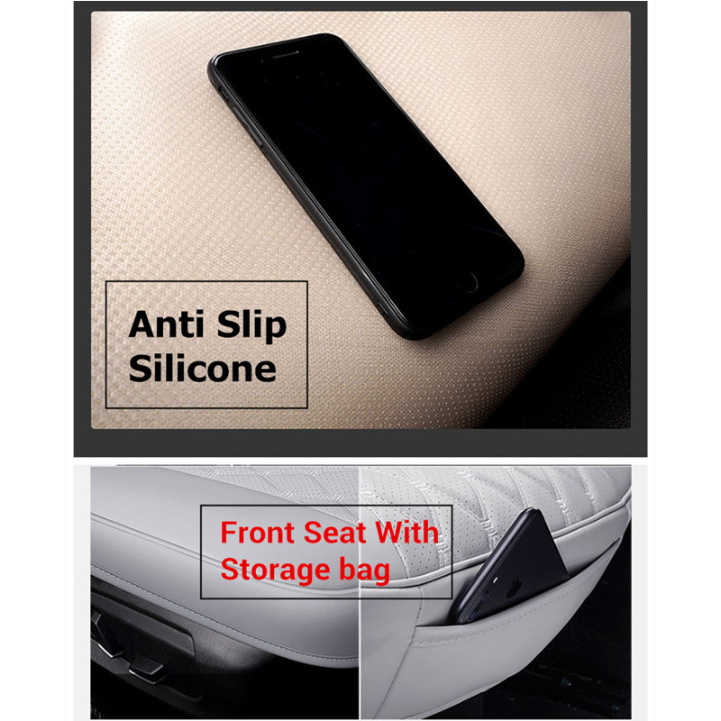 PU kožna navlaka za autosjedalicu Jastuk Univerzalna Zaštita za autosjedalicu za jednostavnu ugradnju Jastuk za autosjedalice Podmetači Zaštita za stolicu
