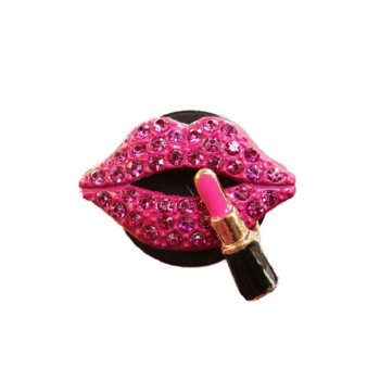 Red Lip Car Perfume Clip Creative Aromatherapy Holder Outlet Air Mount Auto Εσωτερική Διακόσμηση Αξεσουάρ