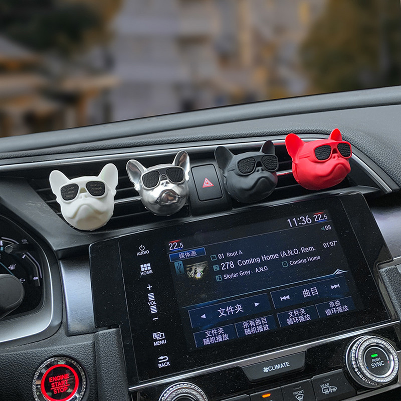 Nova 2 kom Bulldog parfem za automobile difuzor mirisa osvježivači zraka kopče za ventilaciju automobila miris parfem aromaterapija dodaci za automobile