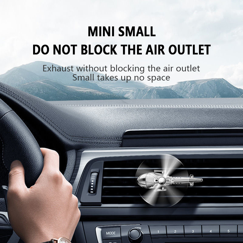 Osvježivač zraka za automobil Rotacija otvora za ventilaciju zraka Helikopter Aromaterapija Parfem Difuzor Legura Čvrsta aroma Ornament Dodaci za automobile