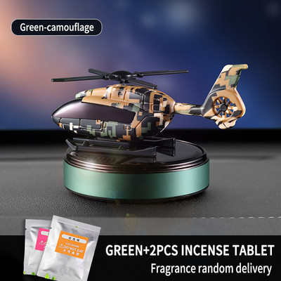 SBD Auto Parfem Miris Solarni helikopter Avion Aromaterapija Rotirajući propeler Auto Osvježivač zraka Difuzor Parfem Poklon kutija Auto