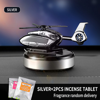 SBD Auto Parfem Miris Solarni helikopter Avion Aromaterapija Rotirajući propeler Auto Osvježivač zraka Difuzor Parfem Poklon kutija Auto