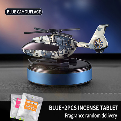 SBD Auto Parfem Miris Solarni helikopter Avion Aromaterapija Rotirajući propeler Auto Osvježivač zraka Difuzor Parfem Poklon kutija Auto
