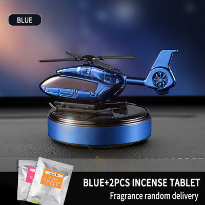 SBD Auto Parfem Miris Solarni helikopter Avion Aromaterapija Rotirajući propeler Auto Osvježivač zraka Difuzor Parfem Poklon kutija Auto