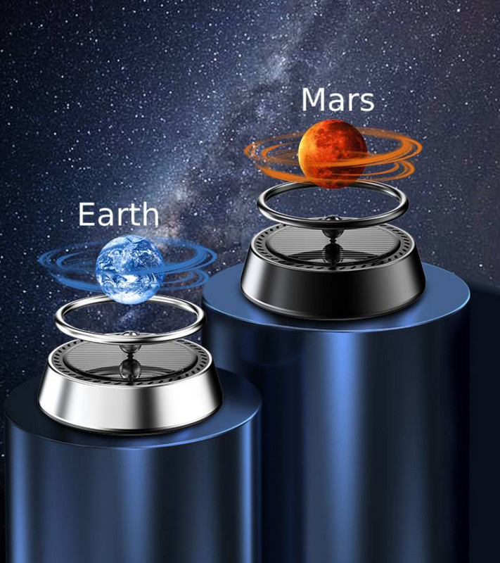 Nauji universalūs „Aromatherapy Solar Rotation“ automobilių oro gaivikliai, kvepalai „Auto Aromatherapy“ aromatizuojantys automobilių salono kvepalai