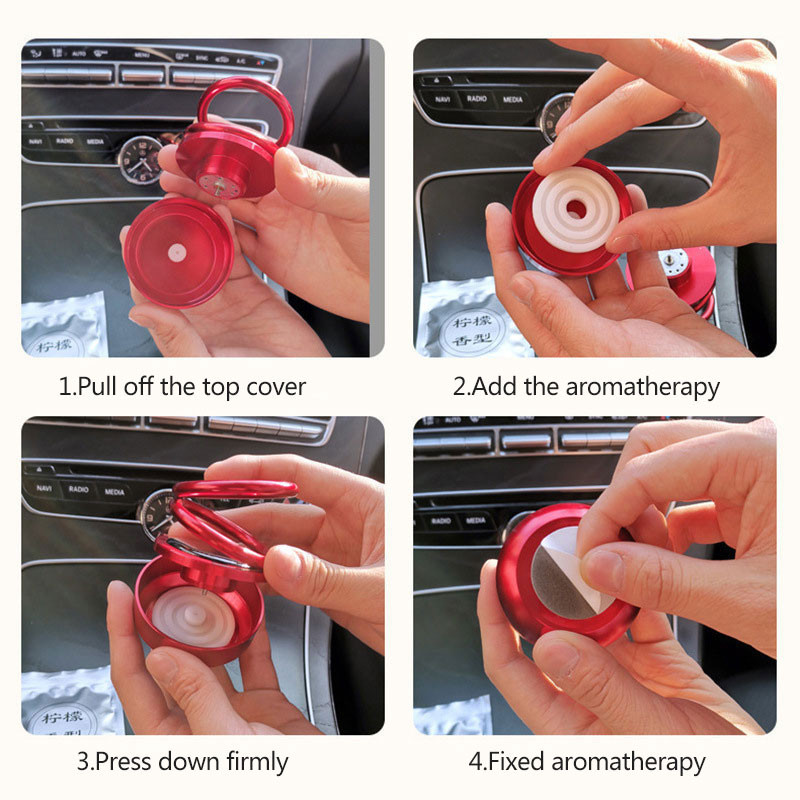 Automobilska solarna aromaterapija Rotacija od 360 stupnjeva Osvježivač zraka za automobil Miris Automatski osvježivač zraka Aroma Parfem za unutrašnjost automobila