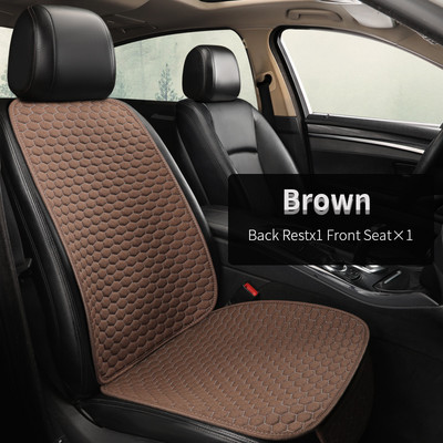 Nova lanena navlaka za autosjedalicu Zaštitna posteljina Prednji stražnji stražnji jastuk Zaštitna podloga Mat Naslon za auto Unutrašnjost Kamion Suv Van
