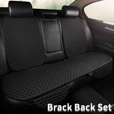 Nova lanena navlaka za autosjedalicu Zaštitna posteljina Prednji stražnji stražnji jastuk Zaštitna podloga Mat Naslon za auto Unutrašnjost Kamion Suv Van