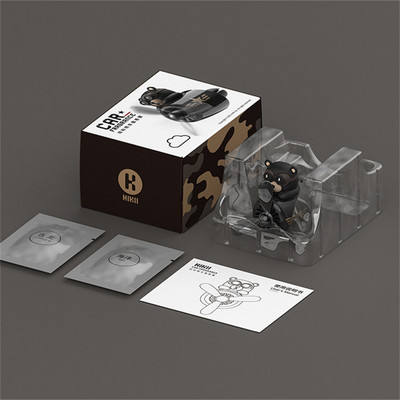 Odorizant auto Urs Pilot Elice rotative Ieșire Parfum Design magnetic Accesorii auto Interior Parfum difuz