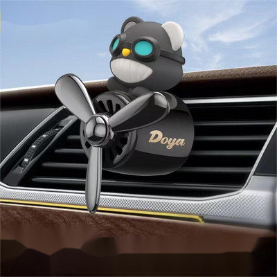 Cute Pilot Osvježivač zraka za automobil Difuzor za automobil Solid Aromatherap Osvježivač za ventilacijske otvore Dodaci za uređenje interijera automobila