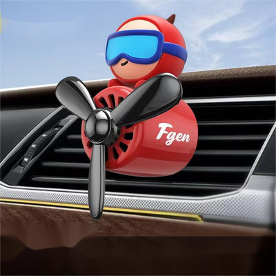 Cute Pilot Osvježivač zraka za automobil Difuzor za automobil Solid Aromatherap Osvježivač za ventilacijske otvore Dodaci za uređenje interijera automobila