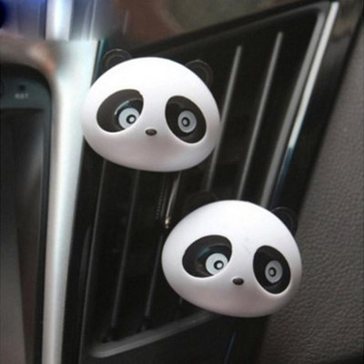 Parduodu 2vnt Car Styling Oro Kondicionierius Oro gaiviklis Automobilių Kvepalai Panda Eyes Kvapioji automobilių kvepaluose