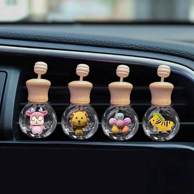Car Air Vent parfüm parfüm üres palack illóolaj aroma illat utántöltő Docors autós légfrissítő diffúzor palackhoz