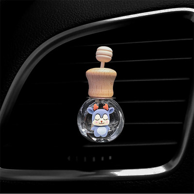 Car Air Vent parfüm parfüm üres palack illóolaj aroma illat utántöltő Docors autós légfrissítő diffúzor palackhoz